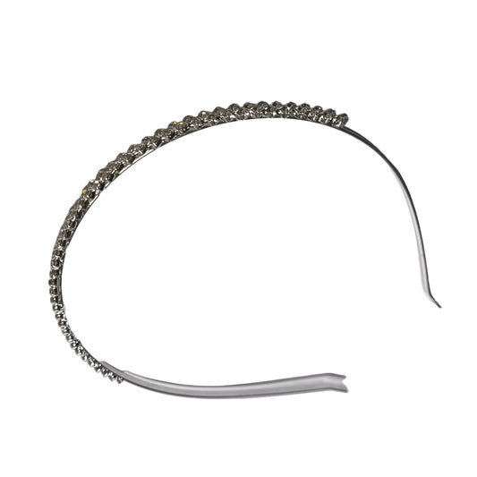 Silver Crystal Rhinestone Headband
