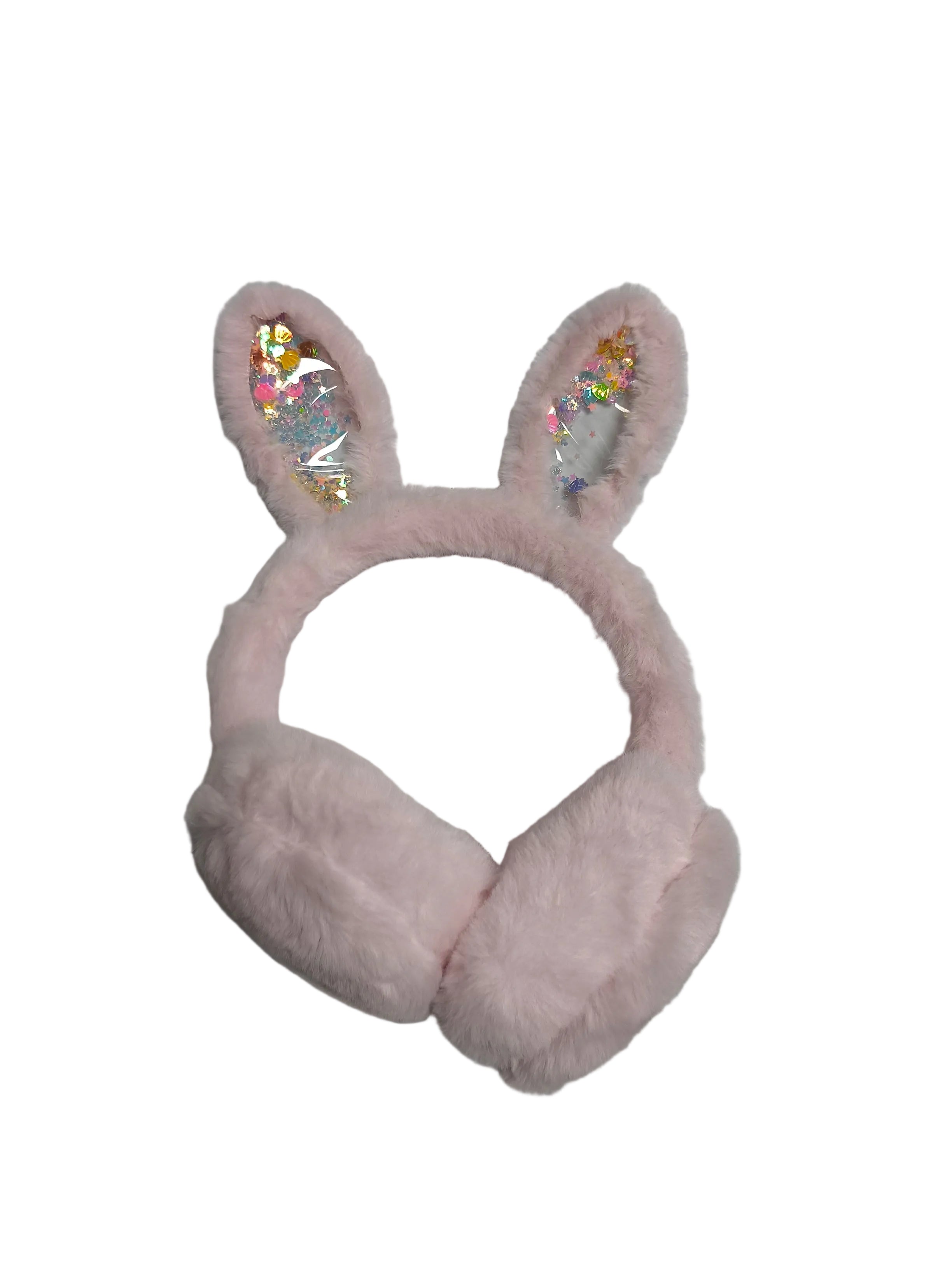 Bunny Ears Faux Fur Earmuffs – Cute, Warm & Playful