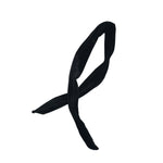 Load image into Gallery viewer, Twisted Knot Headband – Black Velvet Hair Accessory
