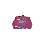 Load image into Gallery viewer, 🌸 Pink Unicorn Kiss-Lock Coin Purse
