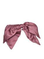 Load image into Gallery viewer, Pink satin bow on a white background
