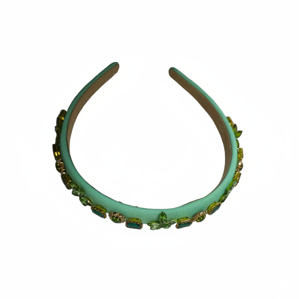 Jeweled Embellished Headband – Pastel Colors