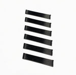 Load image into Gallery viewer, 🌸 Gold/Black Wavy Bobby Pins – 36 Pack
