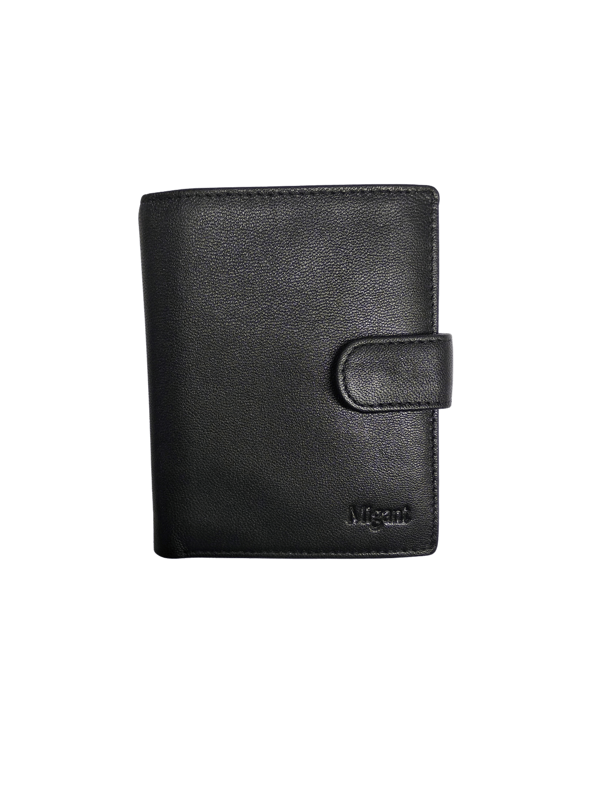 Migant Design Black men wallet leather 6450 - Migant