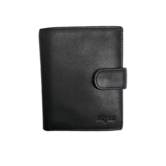 Migant Design Black men wallet leather 6450 - Migant