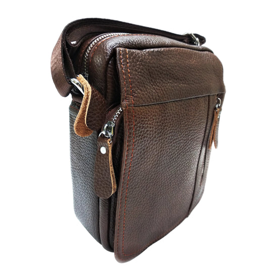 Migant Genuine Calfskin Leather Shoulder / Crossbody Bag 9088