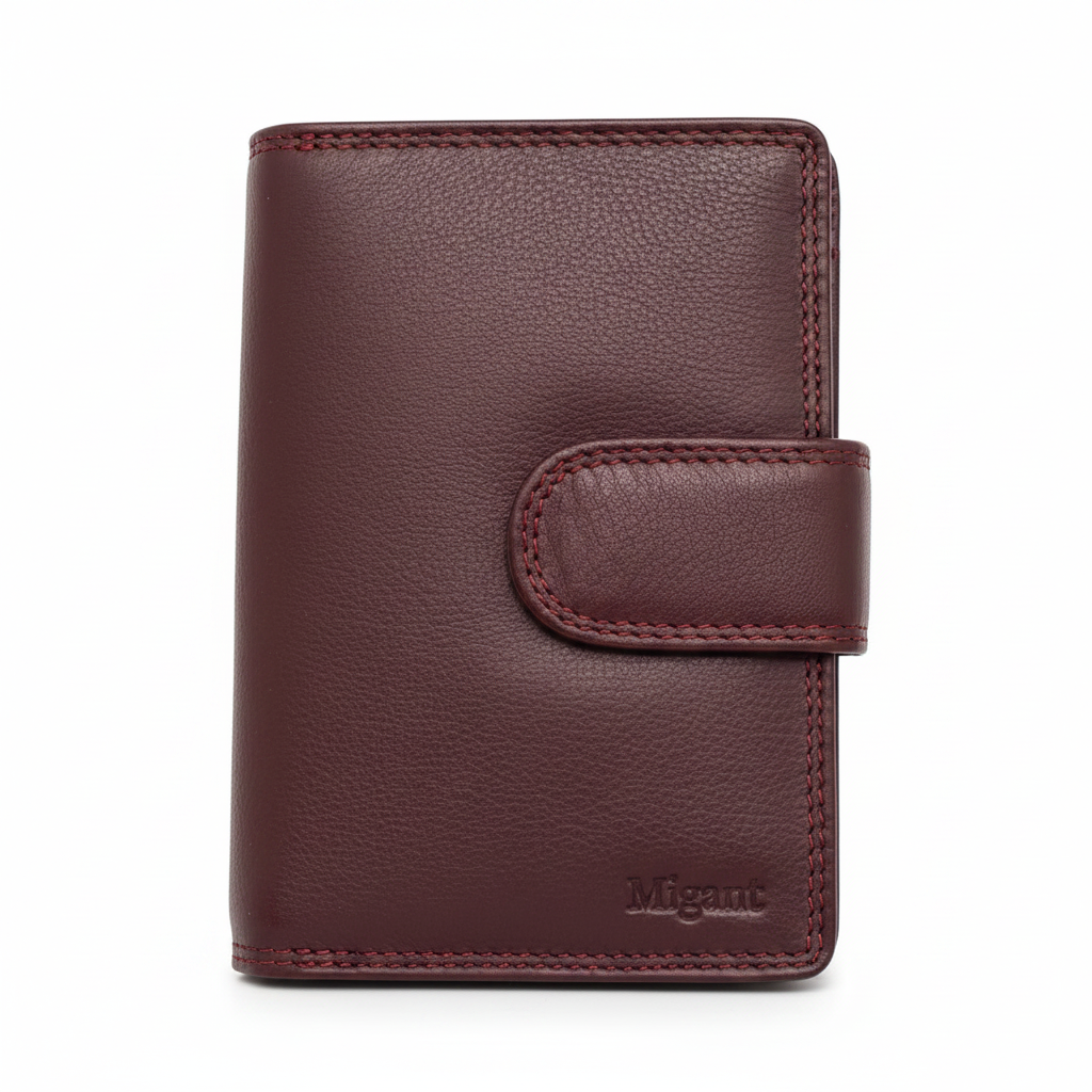 Migant Design Woman leather wallet colour with RFID protection 6081 - Migant