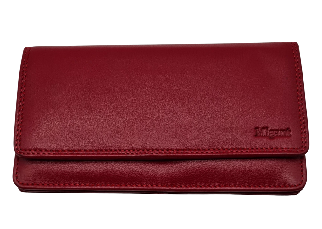 Migant Design Woman leather wallet with RFID protection 109 - Migant