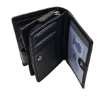 Load image into Gallery viewer, Migant Design Woman leather wallet colour with RFID protection 6081 - Migant
