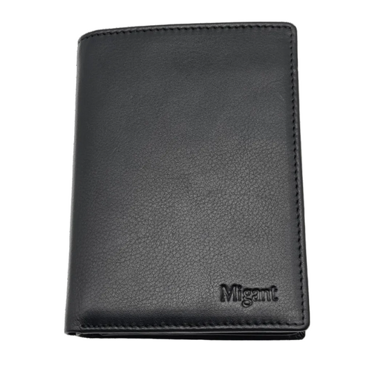 Migant Design Men leather wallet with RFID - Migant