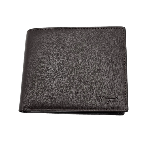 Migant design leather men wallet with RFID 6431 - Migant