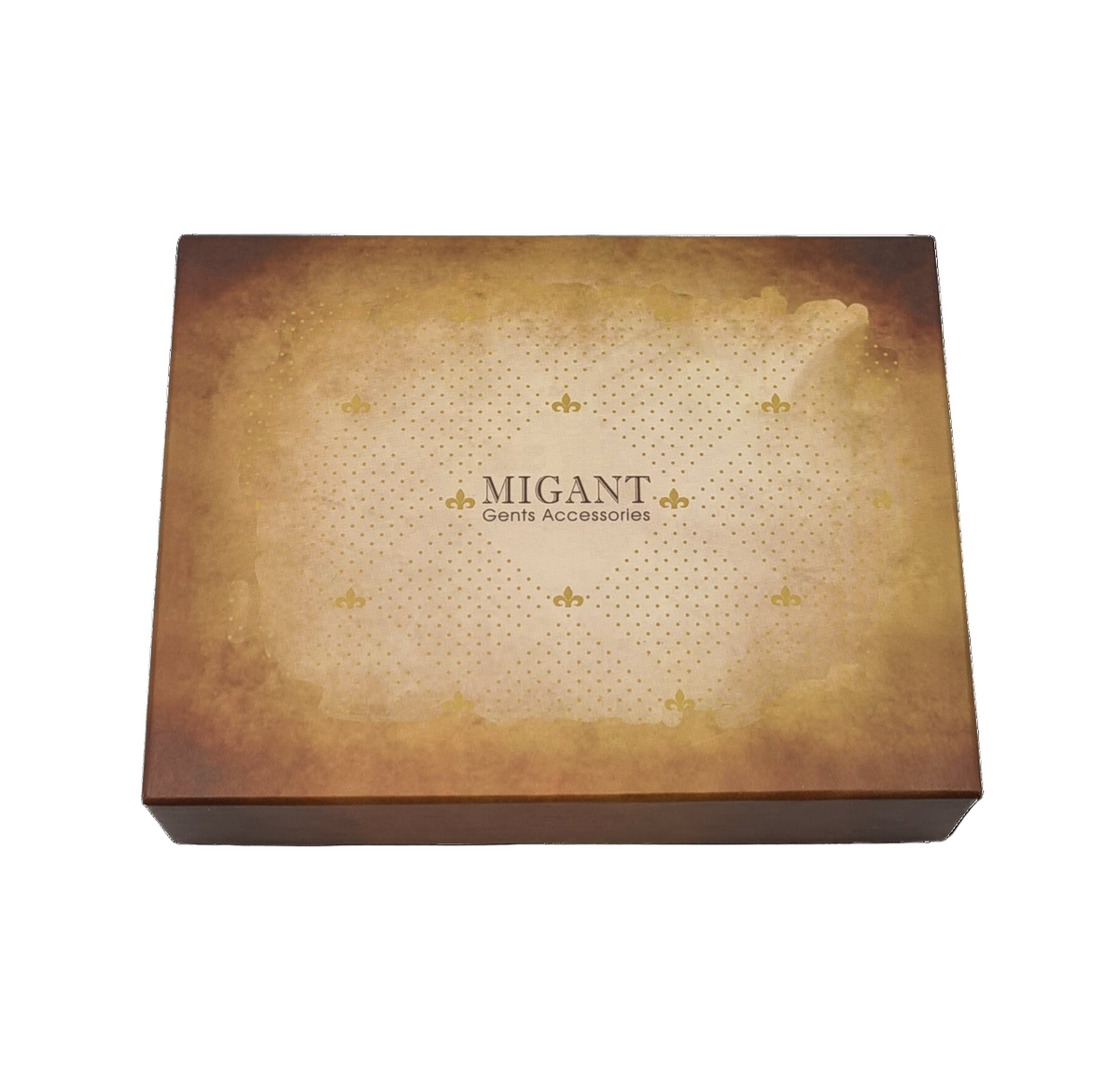 Migant Design Men leather wallet brown 6550 - Migant