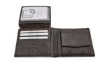 Load image into Gallery viewer, Migant Design Brown and Black leather wallet men 6569 - Migant
