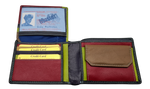Load image into Gallery viewer, Migant Design Multicolour leather wallet 72357 - Migant
