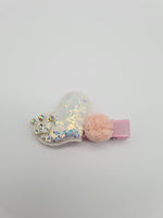 Load image into Gallery viewer, Child hair accessory with heart and crown - Migant
