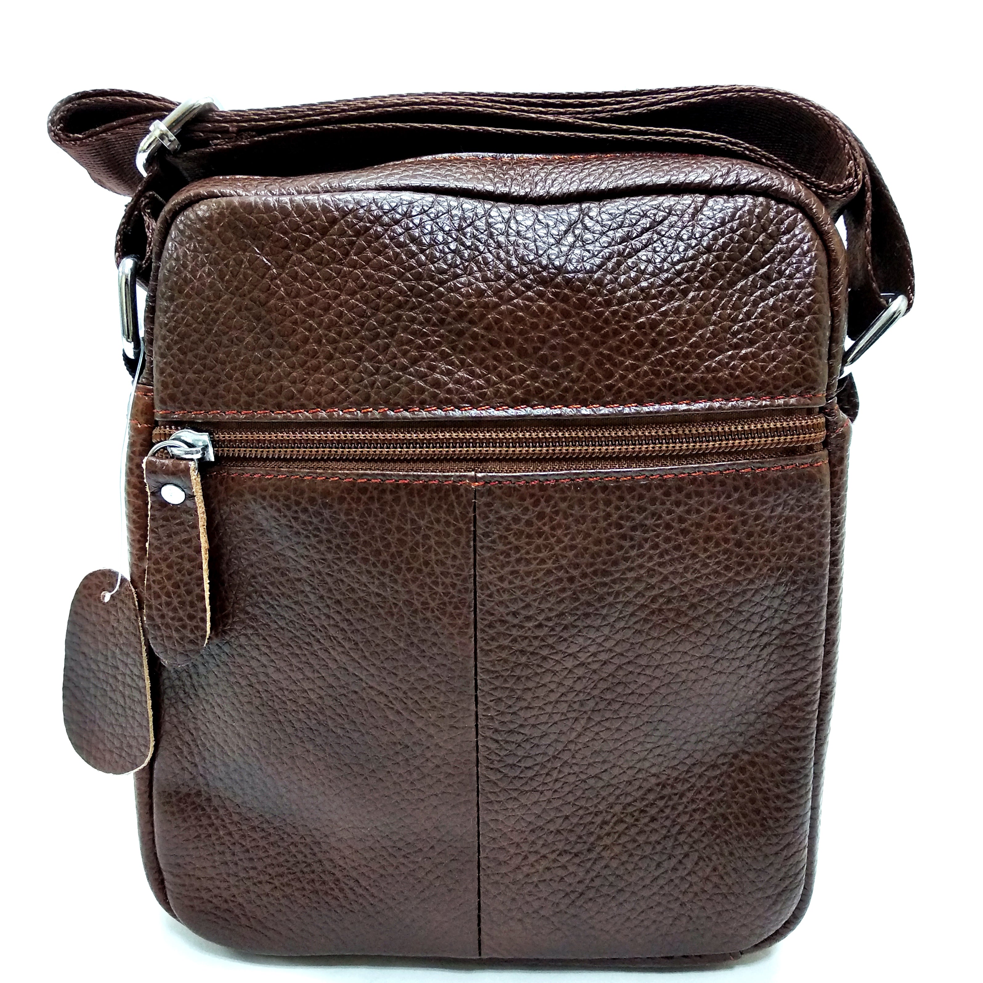 Brown Leather shoulder bag - Fashioraman