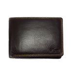 Load image into Gallery viewer, Migant Design brown leather wallet in gift box - Migant
