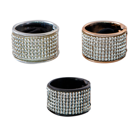 Migant Full Crystal Rhinestone Ponytail Cuff