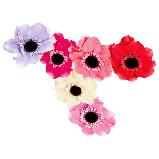 Migant Flower Hair Clips – 6 Colors