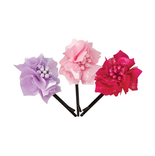 Migant Mini Flower Hair Clips – 6 Colors