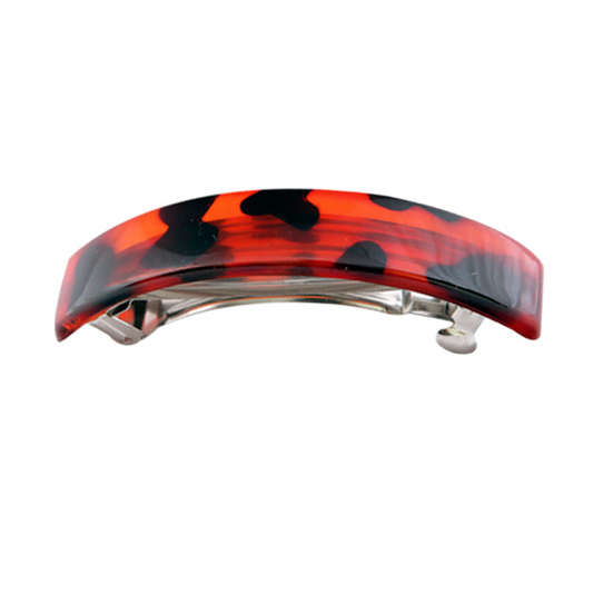 Migant Tortoiseshell Red Banana Hair Clip