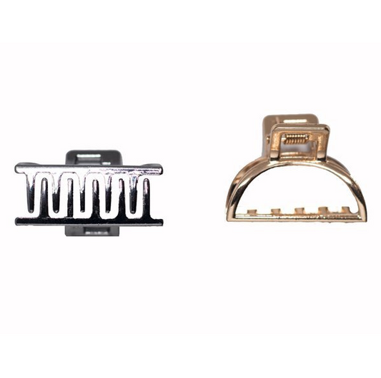 Metallic Hair Claw Clip – 5 cm