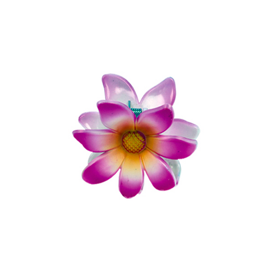 Gradient Flower Hair Clips – Soft Colors, Strong Hold