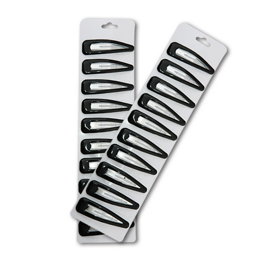 Migant Zigzag Snap Hair Clips – Pack of 4
