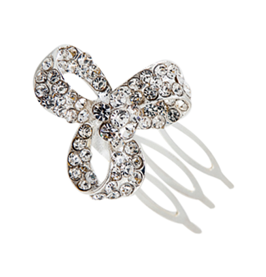 Migant Sparkling Crystal Bow Hair Pin