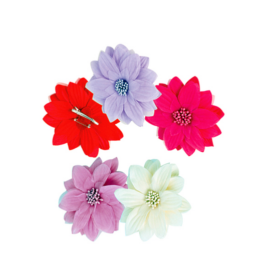 Migant Flower Hair Clips – 5 Colors