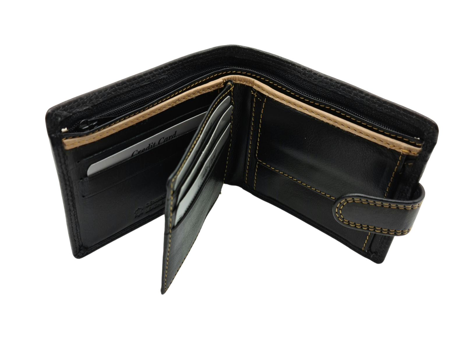 Migant Design leather wallet with RFID protection 6213 - Migant
