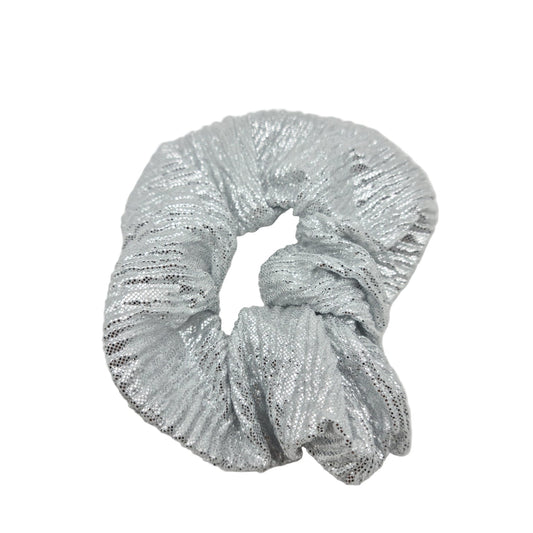 Metallic Shimmer Scrunchies – Set of 3