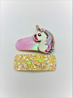 Load image into Gallery viewer, Child Clip with Unicorn - Migant
