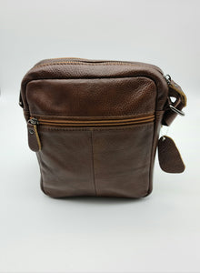 Migant Design brown leather shoulder bag - Migant