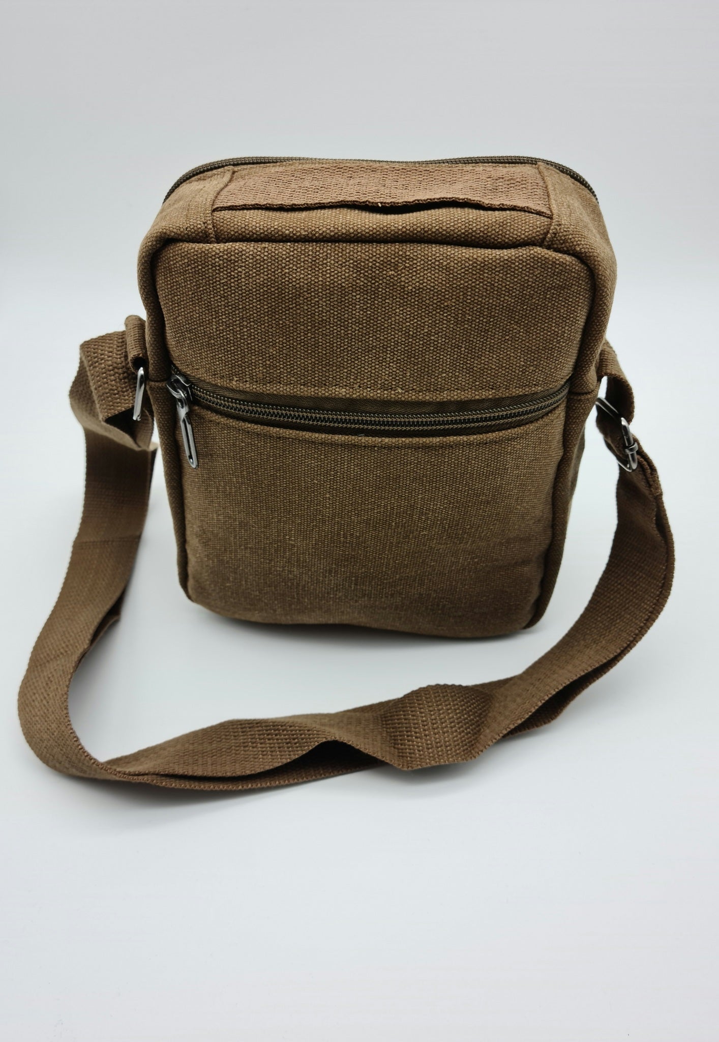 Across Design canvas brown shoulder bag - Migant