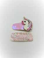 Load image into Gallery viewer, Child Clip with Unicorn - Migant
